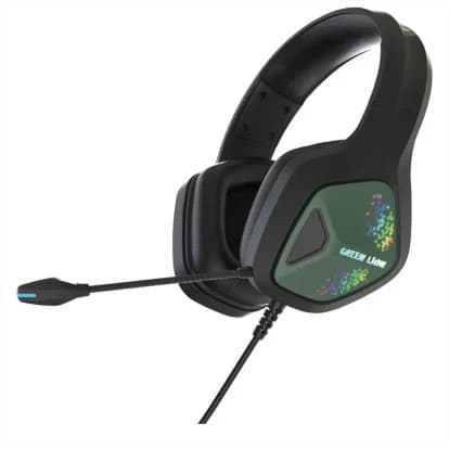 Green Lion Specter Gaming Headphone – Black